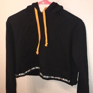 cotton on long sleeve crop top